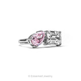 Myra 2 tones ring - Inel Reglabil